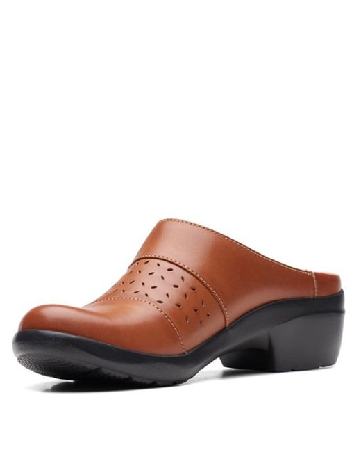 Clarks Brown S Angie Maye Mule