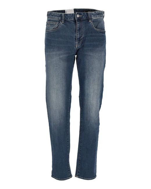 Emporio Armani Blue A | X Armani Exchange J13 Slim Fit Comfort Cotton Pants for men