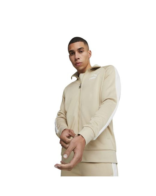 PUMA Natural T7 Iconic Track Jacket for men