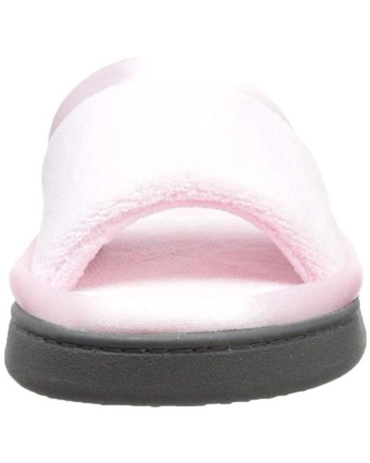 isotoner wide width slippers