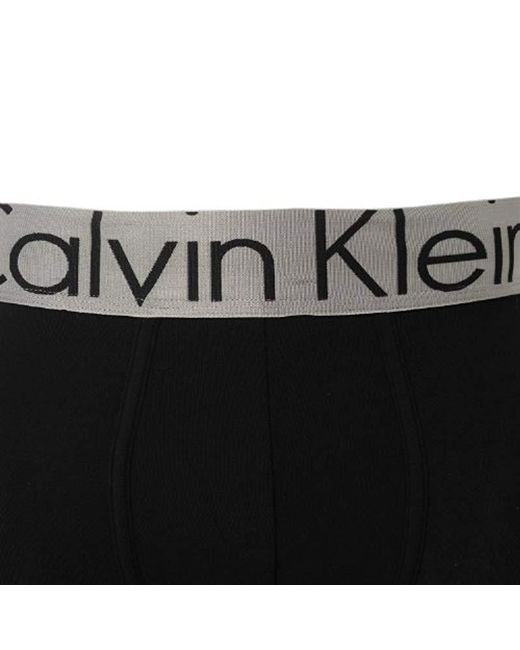 Calvin Klein Steel Micro Multipack Boxer Briefs in Black for Men - Save ...