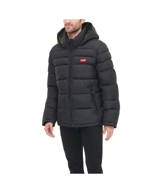 Levi's Fleece Mens Mid-length Quilted 