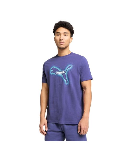 PUMA T-Shirt für in Blue für Herren