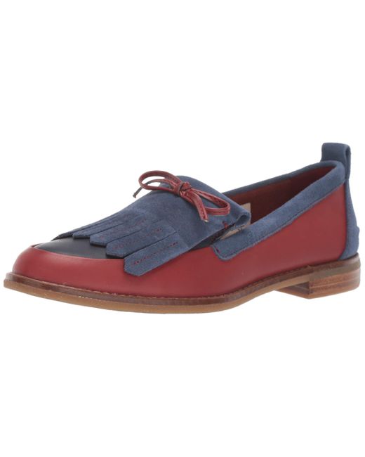 Sperry Top Sider Seaport Penny Kiltie in Blue Lyst