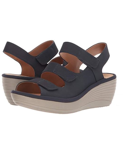 clarks reedly juno wedge sandals