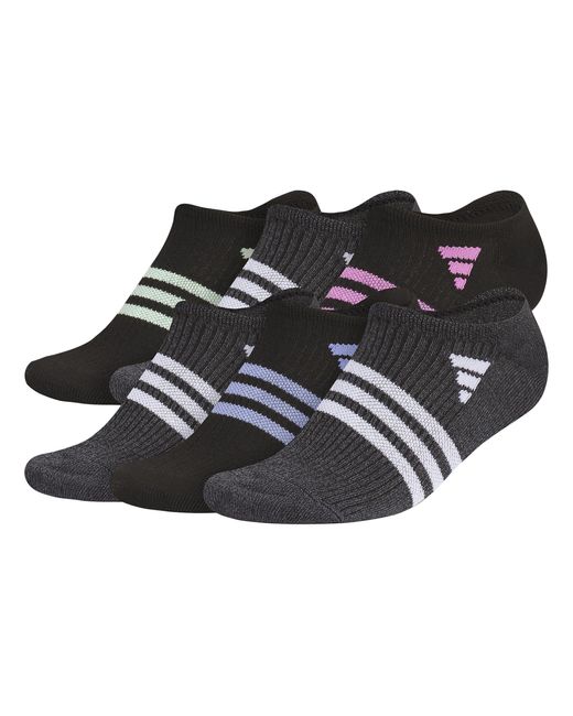 Adidas Black Superlite 3.0 No Show Athletic Socks