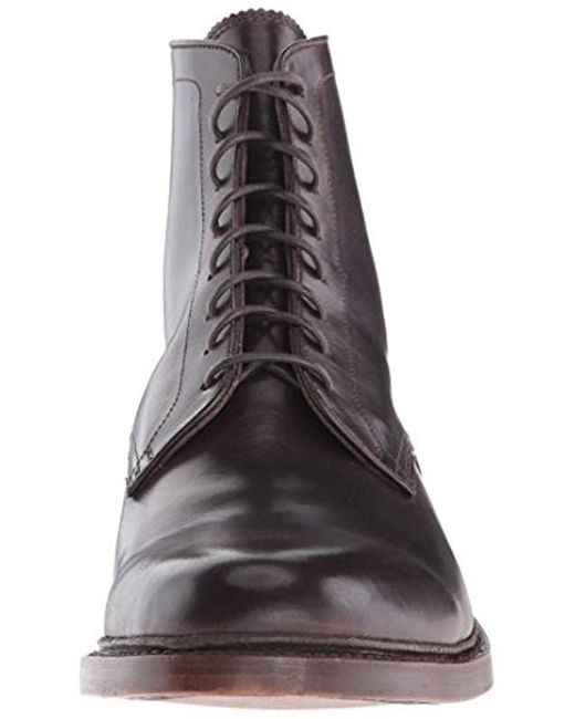 frye jones lace up boots