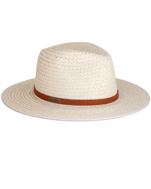 Nicole Miller White Straw Sun Hats For