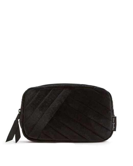 Vera Bradley Black Velvet Mini Belt Bag Sling Crossbody