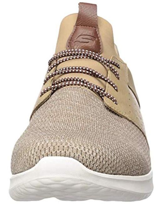 Skechers Lace Classic Fit Delson Camden Sneaker In Light