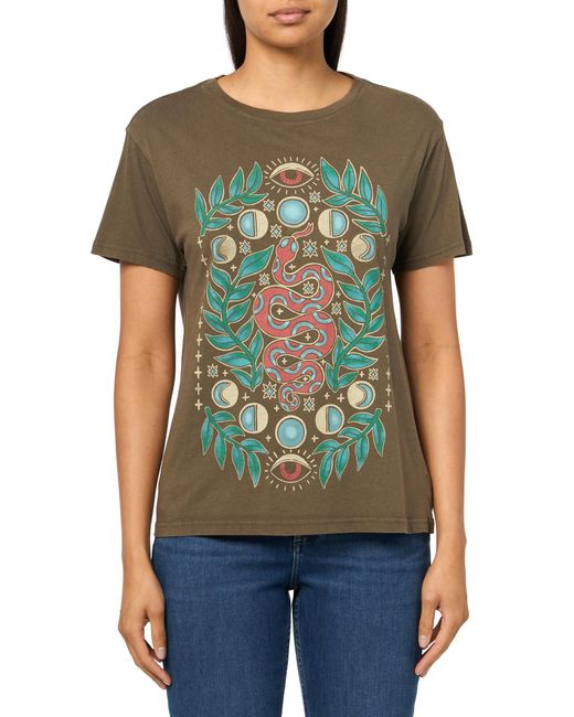 Lucky Brand Green Boyfriend Tee