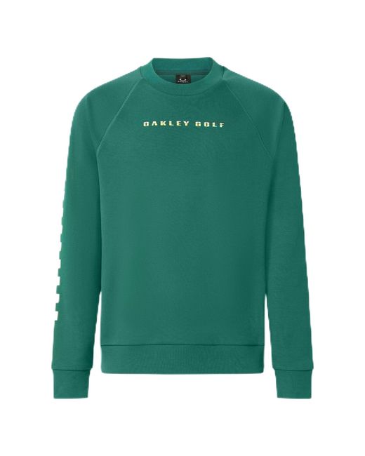 Oakley Green Golf Mix Crew Sweatshirt for men