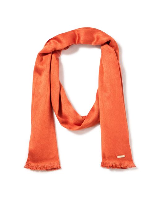 Calvin Klein Orange Accessories Scarf