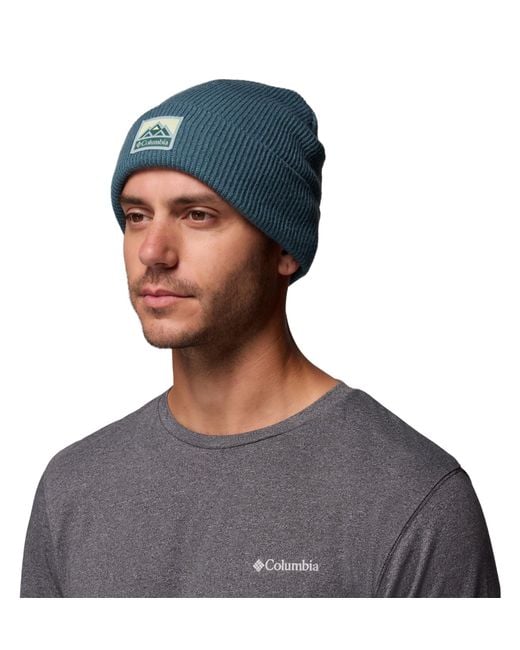 Columbia Blue Whirlibird Cuffed Beanie