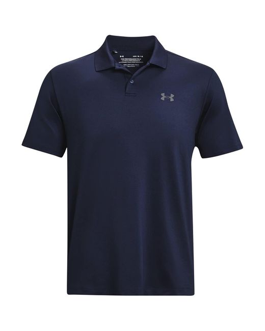 Under Armour Blue Performance Polo Shirt for men