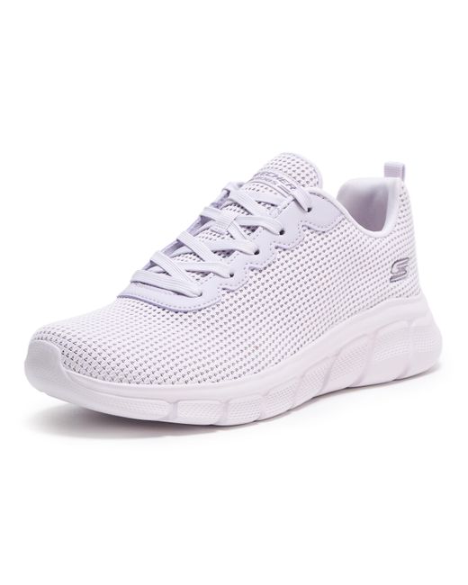Skechers White Bobs B Flex-visionary Essence Sneaker