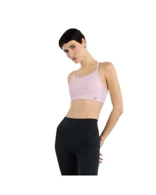 New Balance Multicolor Nb Essential Yoga Bra