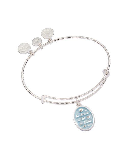 ALEX AND ANI Blue Aa816224ss:to Have And To Hold Ewb
