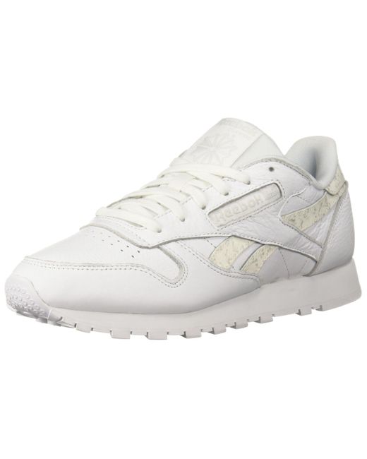 Reebok Classic Leather Walking Shoe in White Save 37 Lyst