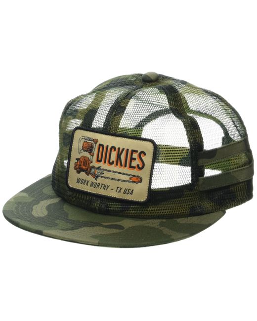 Dickies Work Worthy Mesh Trucker Hat Green for men