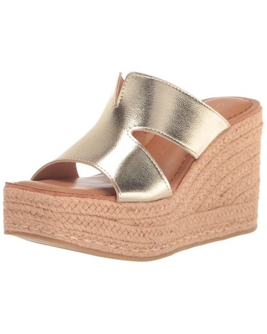 Chinese Laundry Black Next Door Wedge Sandal