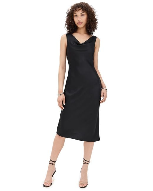 Norma Kamali Black Maria Dress