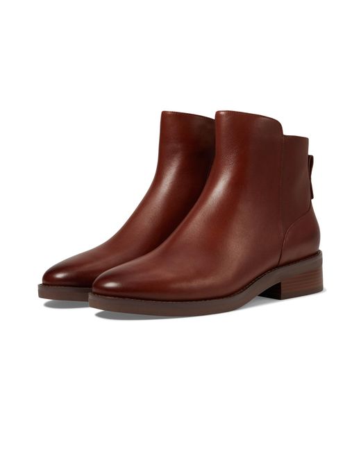 Cole haan brown booties hotsell