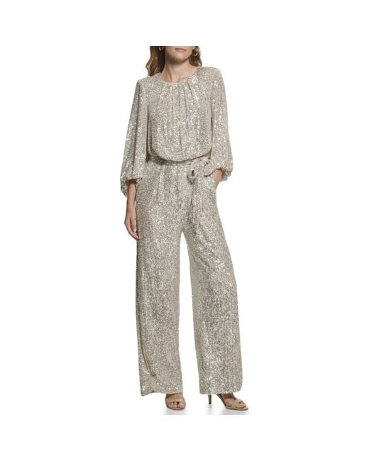 Vince Camuto Gray Jumpsuit