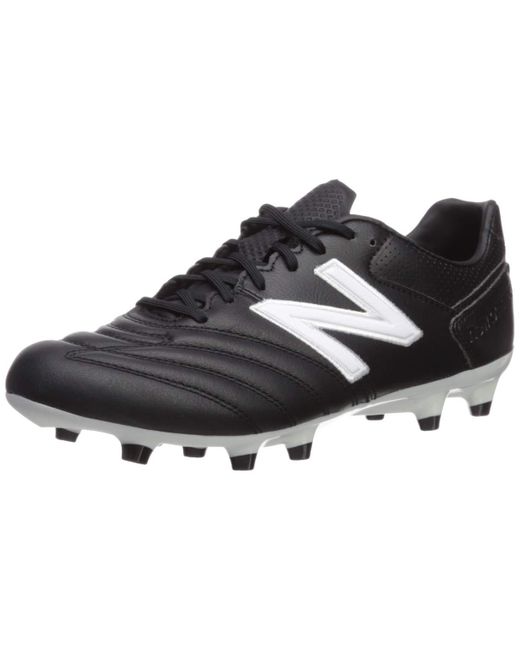 New Balance 442 Pro Firm Ground V1 Soccer Shoe in Black for Men | Lyst