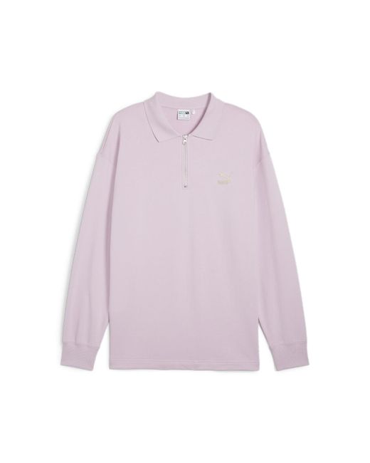 PUMA Purple Better Classics Polo Sweatshirt for men