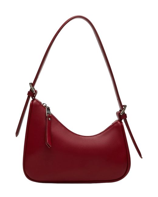 Steve Madden Smith Asymmetrical Shoulder Bag in Red Lyst UK