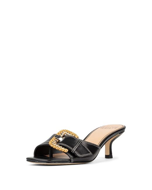 Donald J Pliner Black Donald Pliner Cherry Heeled Sandal