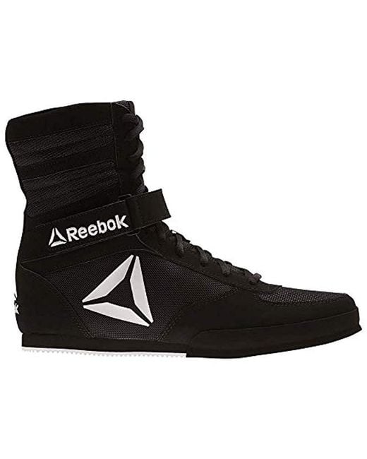 Reebok Boot Boxing Shoe, Black/white, 10.5 M Us for men