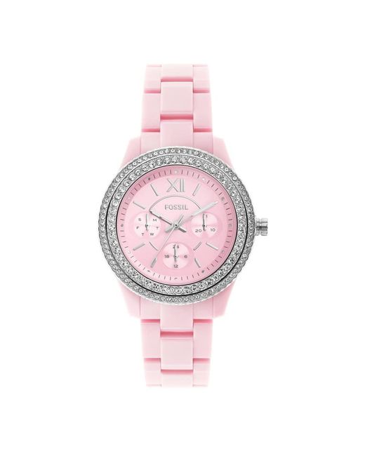 Fossil Stella Quartz Bio-plastic Castor 
