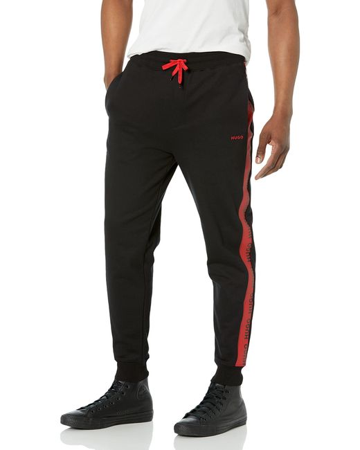 hugo boss tape joggers