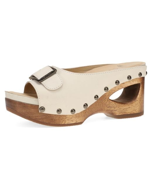 Dansko Natural Hand-crafted Wooden Outsoles - Memory Foam Footbeds And Rubber Padded Outsoles For Comfort And Durability Bone 7.5-8 M