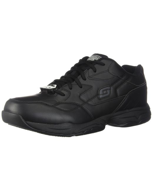 Skechers For Work Felton Shoe in Black for Men Save 28 Lyst