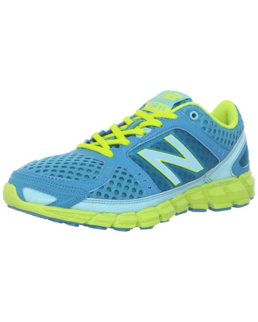 New Balance Rubber 750 V1 Running Shoe in Blue/Green (Blue) Lyst
