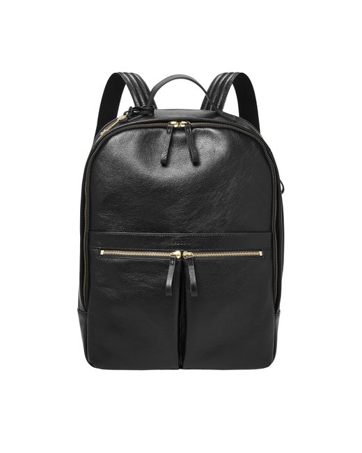 fossil leather backpack purses