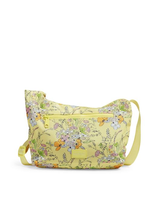 Vera Bradley Recycled Lighten Up Reactive Crossbody Sling Purse Lyst