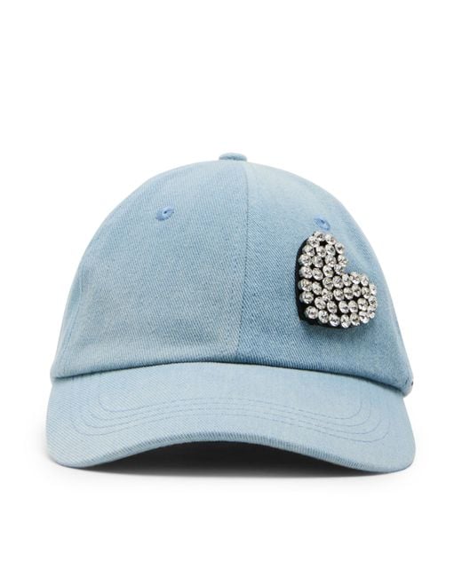 Steve Madden Kenley Baseball Hat in Blue Lyst