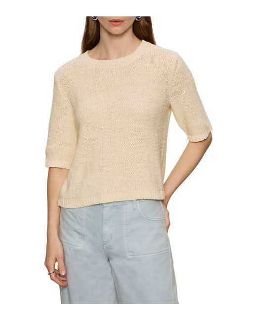 (取寄) サンクチュアリ レディース テープ ヤーン ティー Sanctuary women Tape Yarn Tee Macrame Sanctuary Women's S Tape Yarn Tee Macrame Md