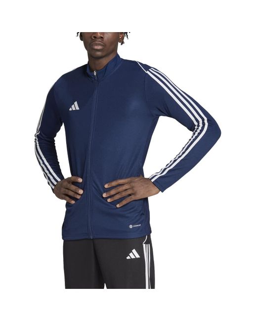 Adidas Blue Big Tall Tiro '23 Training Jacket for men