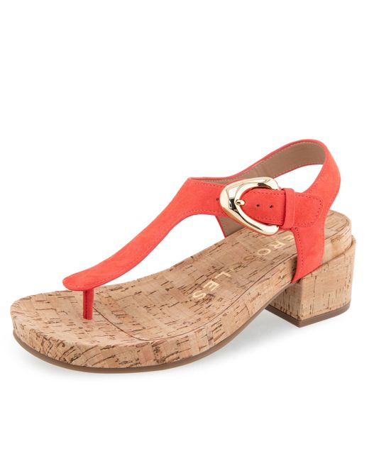 Aerosoles Pink California Heeled Sandal