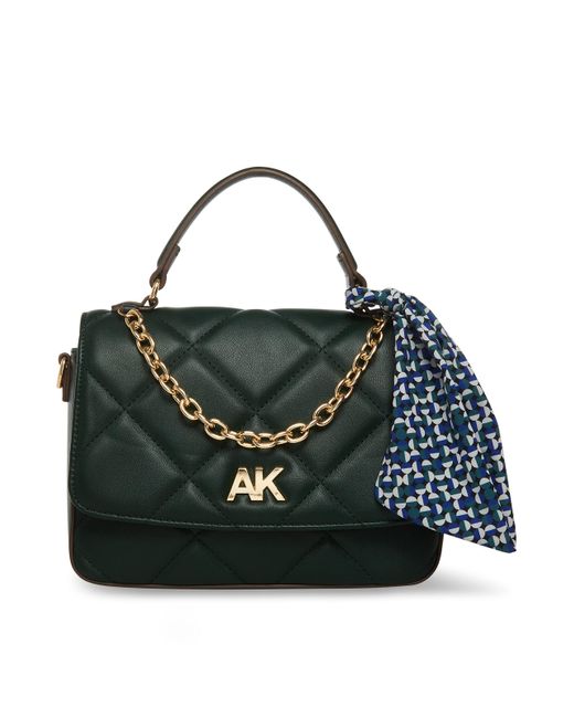 Anne Klein Quilted Shoulder Bag in Black Lyst