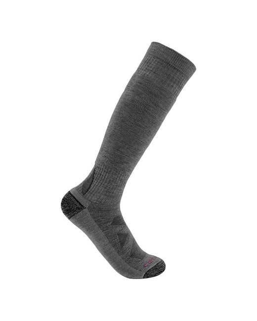 Carhartt Gray Heavyweight Merino Wool Blend Over-the-calf Sock