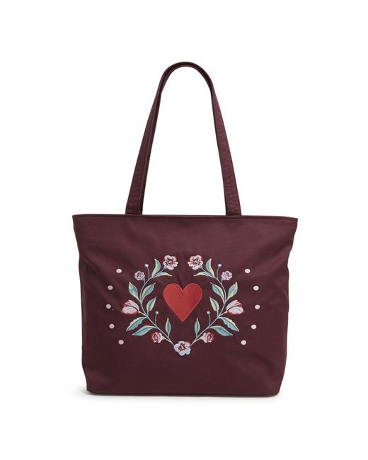 Vera Bradley Vera Tote Bag in Purple Lyst