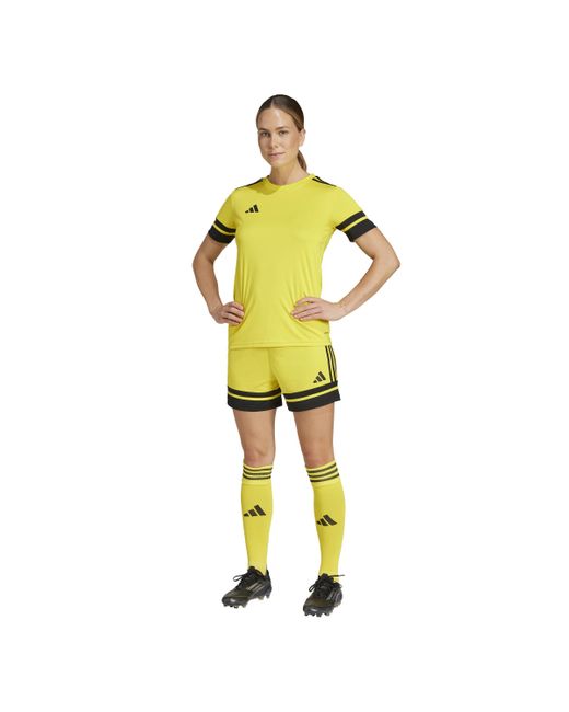 Adidas Yellow Squadra 25 Shorts