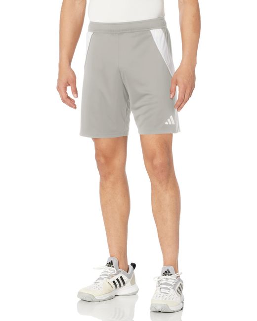 Adidas Gray Tiro 24 Shorts for men
