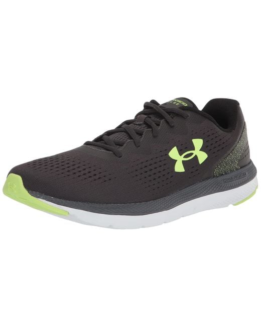 Under Armour Rubber Charged Impulse 2 Road Running Shoe in Black for ...